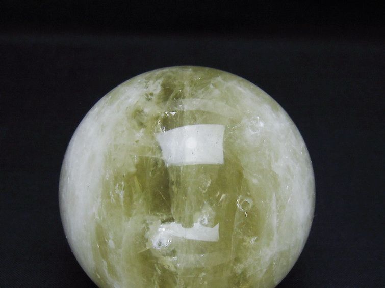 シトリン水晶 丸玉 64mm [t63-7914] 2枚目