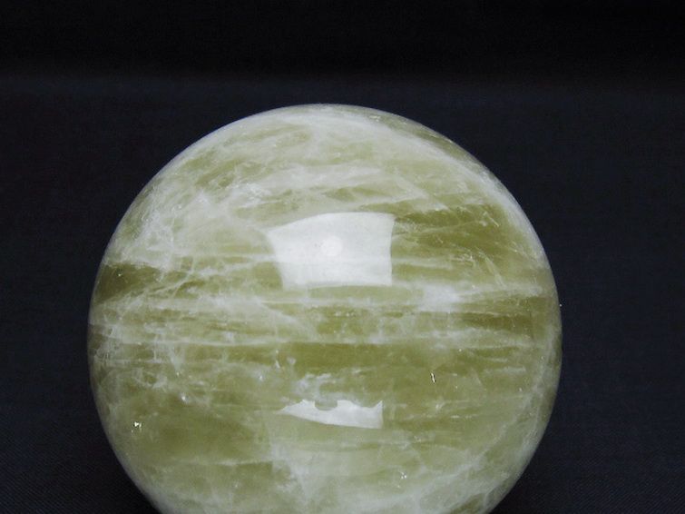 シトリン水晶 丸玉 67mm [t63-7917] 2枚目