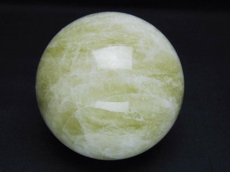 シトリン水晶 丸玉 75mm [t63-7924] 1枚目