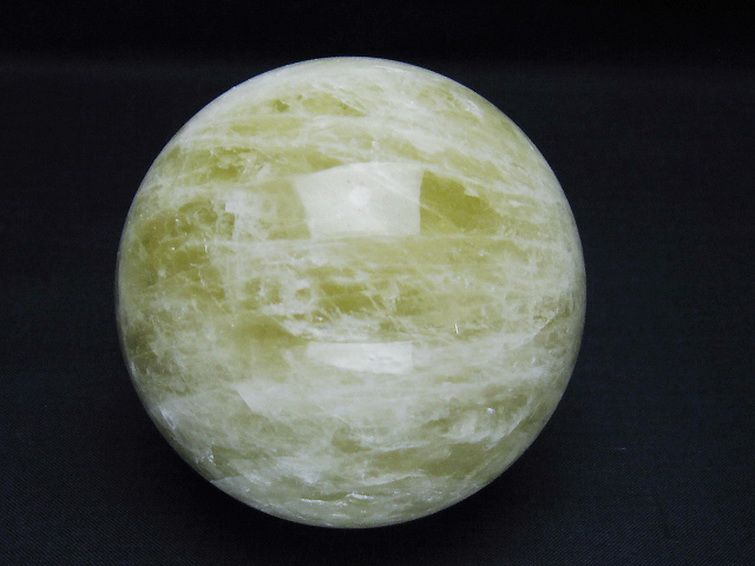 シトリン水晶 丸玉 79mm [t63-7929] 1枚目