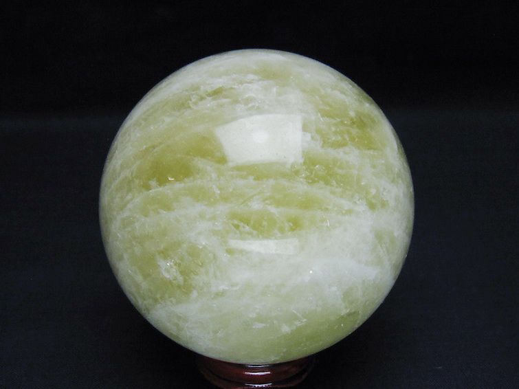 シトリン水晶 丸玉 79mm [t63-7929] 3枚目