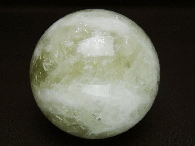 シトリン水晶 丸玉 73mm [t63-7973] 1枚目