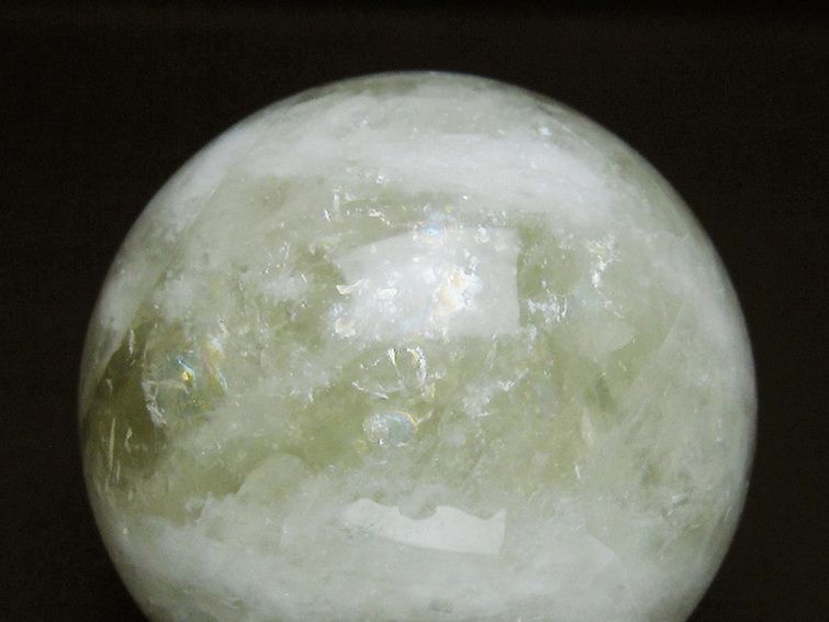 シトリン水晶 丸玉 73mm [t63-7973] 2枚目