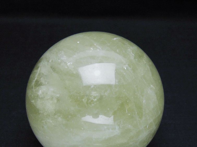 シトリン水晶 丸玉 65mm [t63-8000] 2枚目