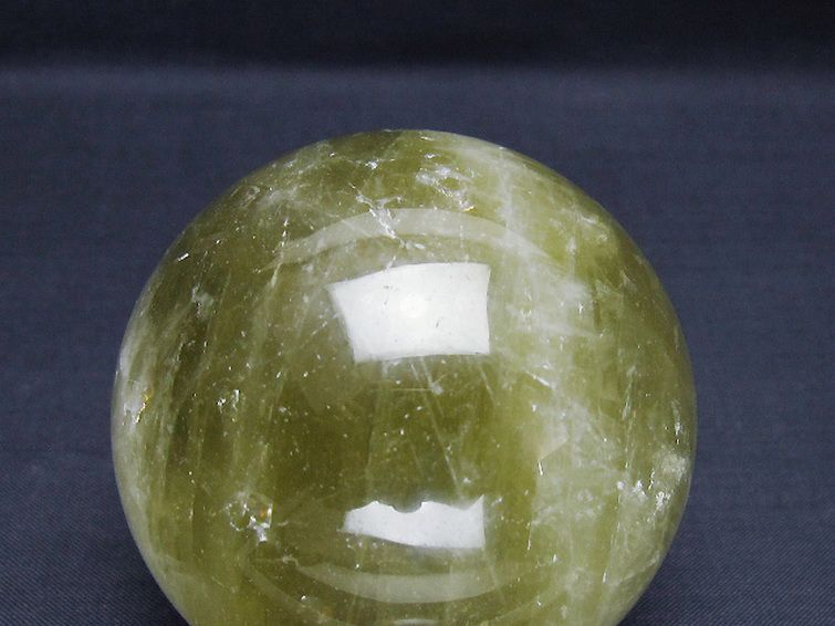 シトリン水晶 丸玉 67mm [t63-8016] 2枚目