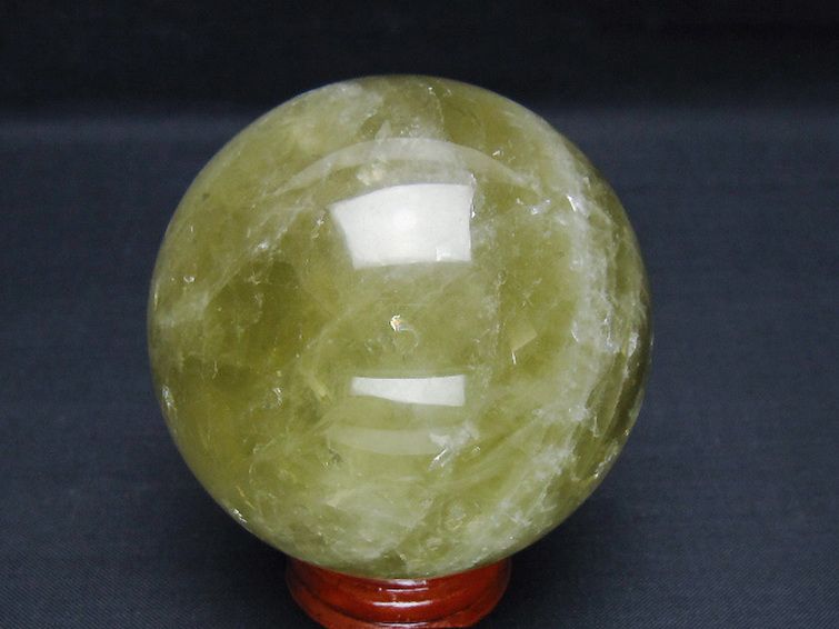 シトリン水晶 丸玉 68mm [t63-8018] 3枚目