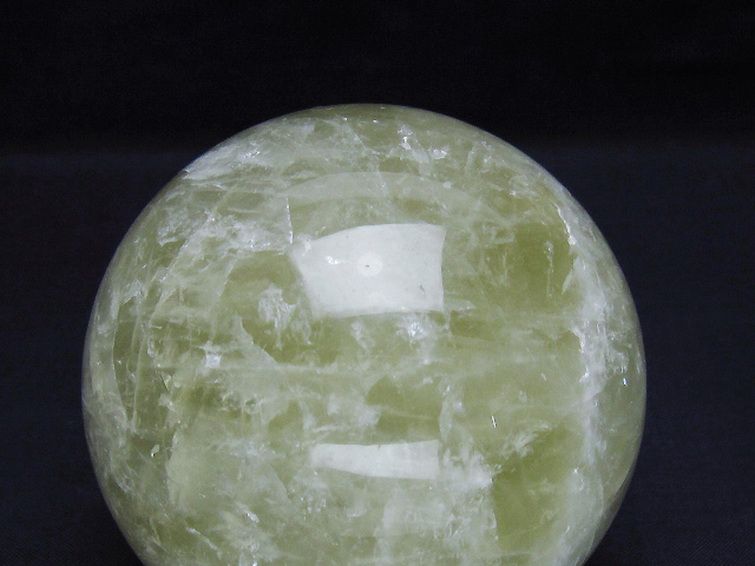 シトリン水晶 丸玉 80mm [t63-8027] 2枚目