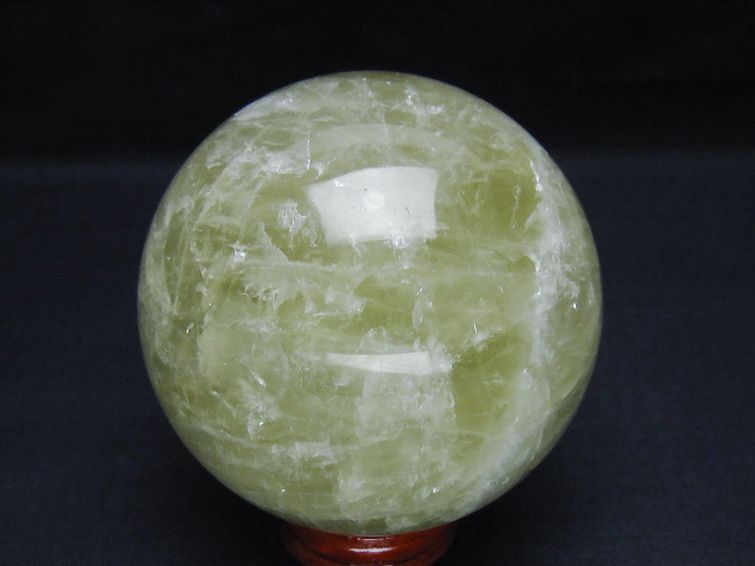 シトリン水晶 丸玉 80mm [t63-8027] 3枚目