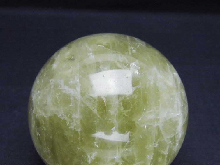 シトリン水晶 丸玉 66mm [t63-8033] 2枚目