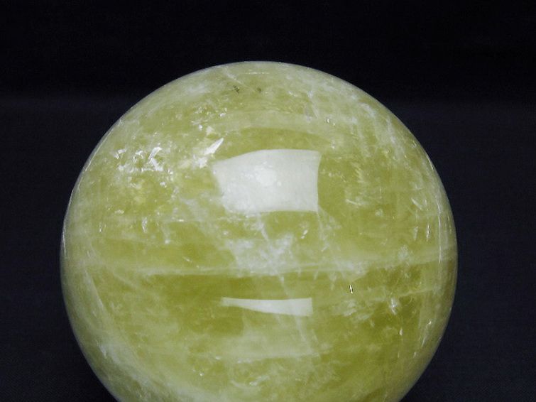 シトリン水晶 丸玉 82mm [t63-8067] 2枚目