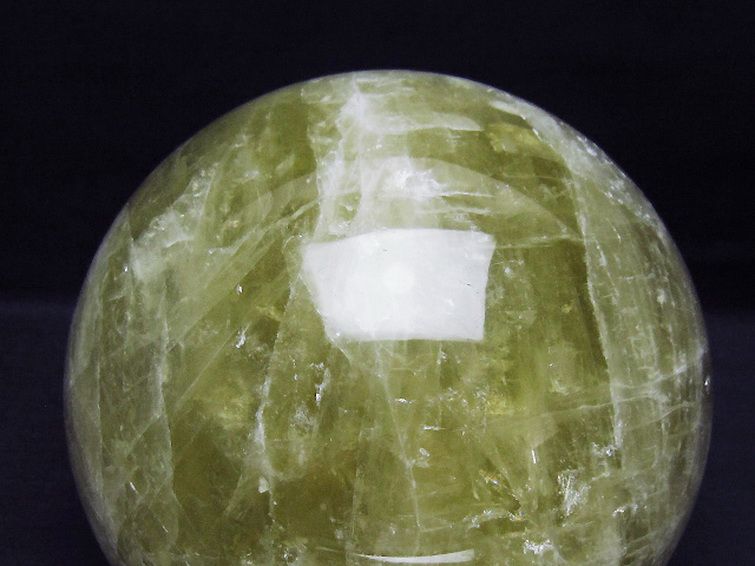 4.3Kg シトリン水晶 丸玉 150mm [t63-8133] 2枚目