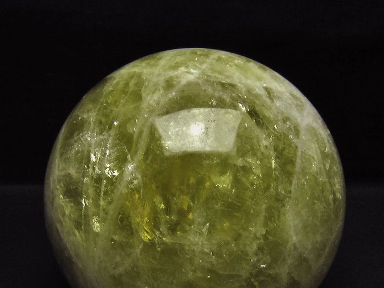 2.2Kg シトリン水晶 丸玉 120mm [t63-8287] 2枚目