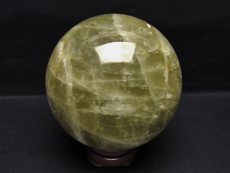 2.6Kg シトリン水晶 丸玉 127mm [t63-8290] 3枚目