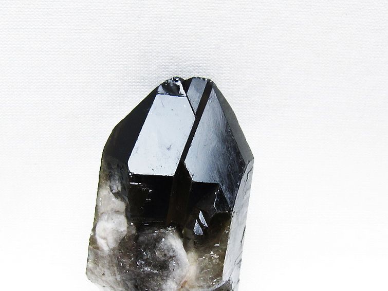 石像 ブラジル産 モリオン 純天然 黒水晶 原石[t633-2037]