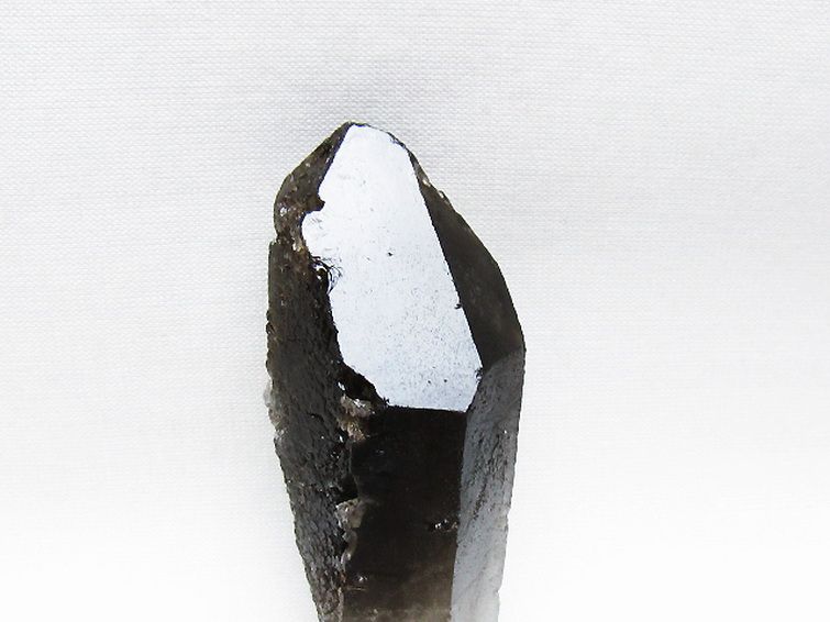 ブラジル産 モリオン 純天然 黒水晶 原石[T633-2136] 2枚目