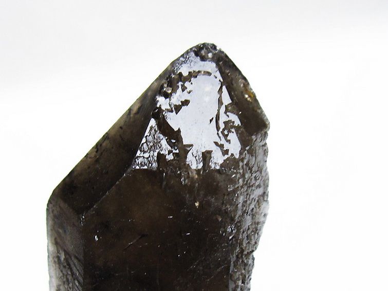 ブラジル産 モリオン 純天然 黒水晶 原石[T633-2136] 3枚目