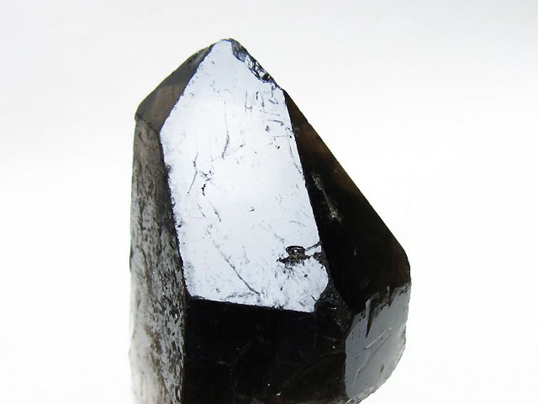 ブラジル産 モリオン 純天然 黒水晶 原石[T633-2149] 2枚目