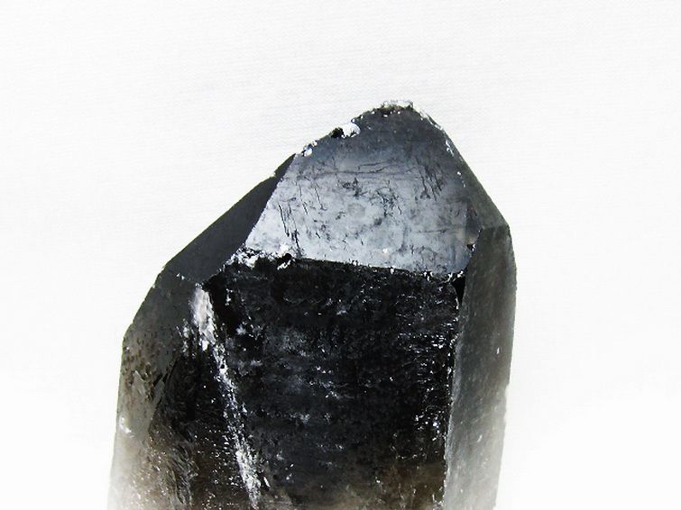 ブラジル産 モリオン 純天然 黒水晶 原石 [t633-2176] 2枚目