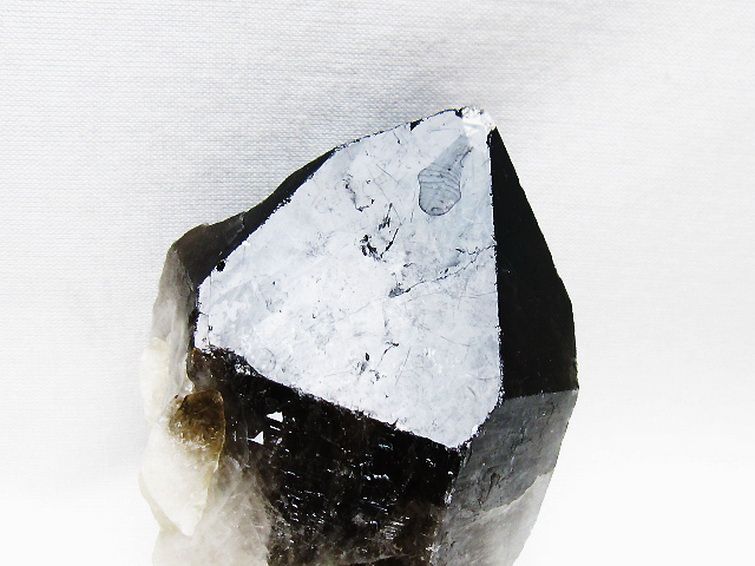 ブラジル産 モリオン 純天然 黒水晶 原石 [t633-2178] 2枚目