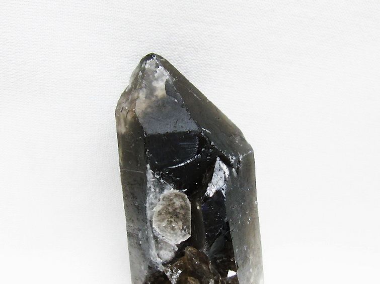 ブラジル産 モリオン 純天然 黒水晶 原石 [t633-2233] 2枚目