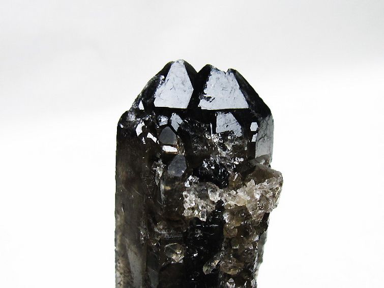 ブラジル産 モリオン 純天然 黒水晶 原石 [t633-2245] 2枚目