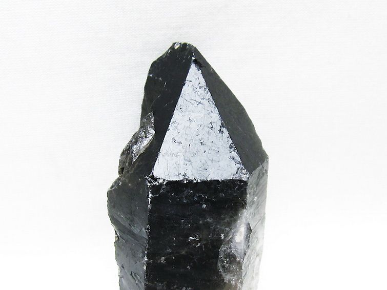 ブラジル産 モリオン 純天然 黒水晶 原石 [t633-2269] 2枚目