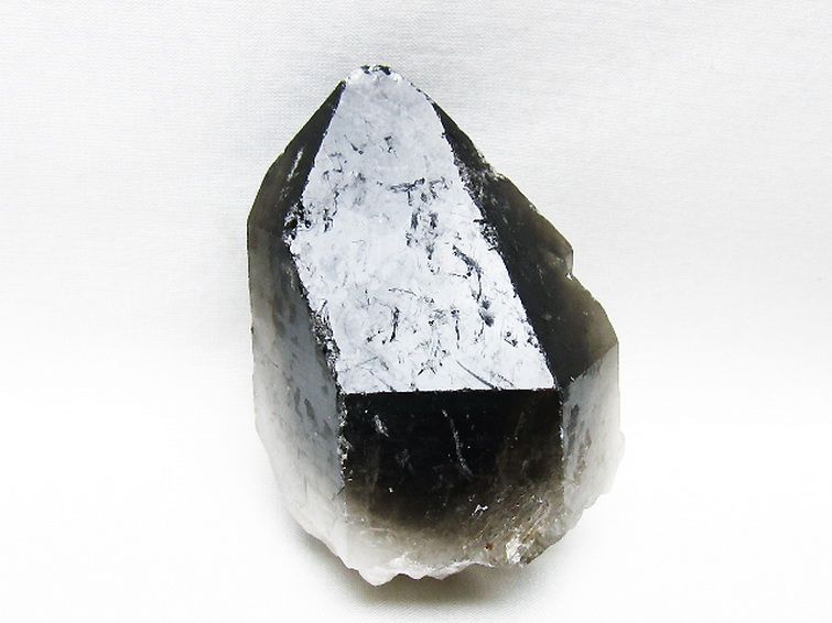 ブラジル産 モリオン 純天然 黒水晶 原石 [t633-2275] 1枚目