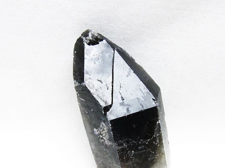 ブラジル産 モリオン 純天然 黒水晶 原石[T633-2334] 2枚目