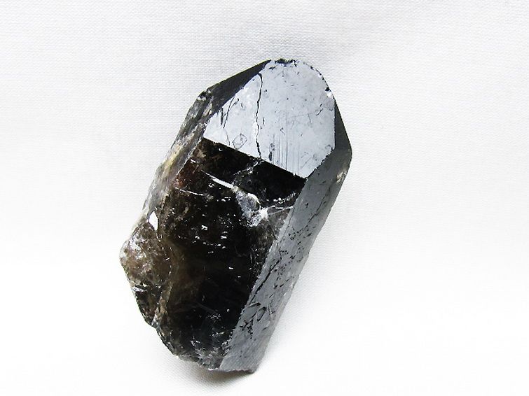 ブラジル産 モリオン 純天然 黒水晶 原石[T633-2337] 1枚目