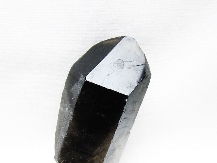 ブラジル産 モリオン 純天然 黒水晶 原石 [t633-2357] 2枚目