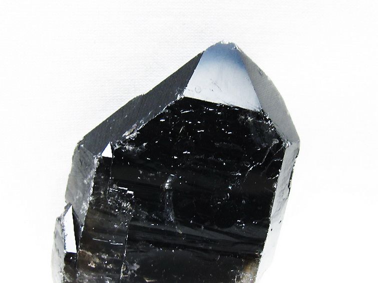 ブラジル産 モリオン 純天然 黒水晶 原石[T633-2380] 2枚目