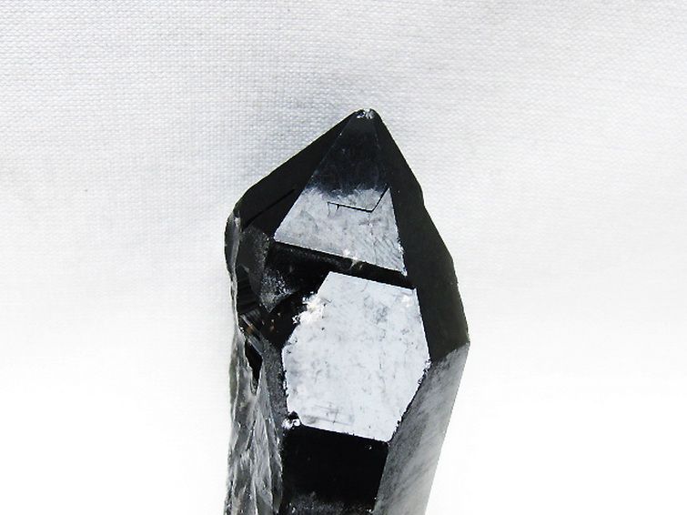 ブラジル産 モリオン 純天然 黒水晶 原石[T633-2405] 2枚目