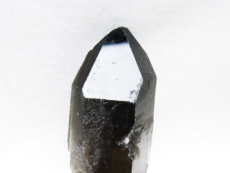 ブラジル産 モリオン 純天然 黒水晶 原石 [t633-2424]