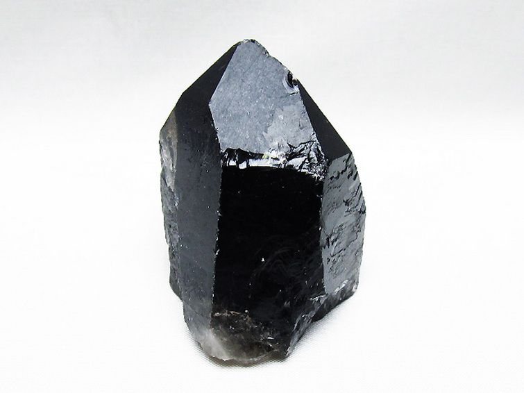 ブラジル産 モリオン 純天然 黒水晶 原石 [t633-2447] 1枚目