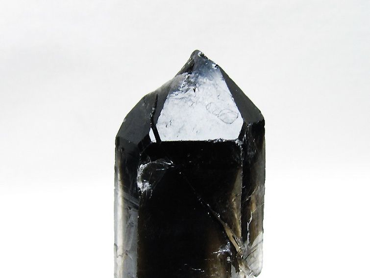 ブラジル産 モリオン 純天然 黒水晶 原石[T633-2465] 2枚目