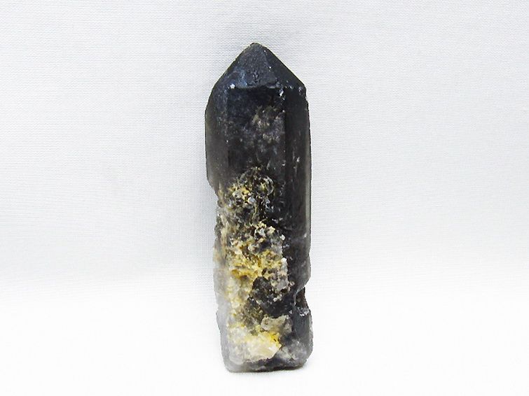 ブラジル産 モリオン 純天然 黒水晶 原石[T633-2467] 1枚目