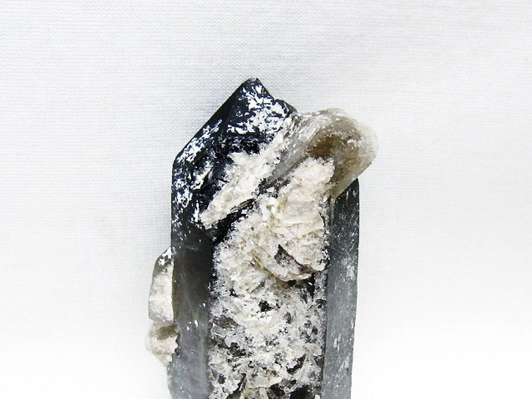 ブラジル産 モリオン 純天然 黒水晶 原石[T633-2474] 2枚目