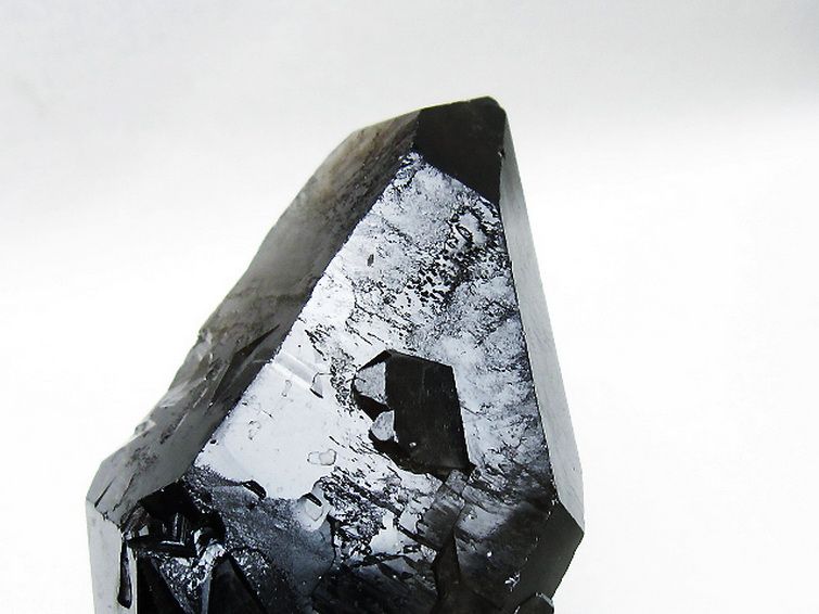 ブラジル産 モリオン 純天然 黒水晶 原石[T633-2475] 2枚目