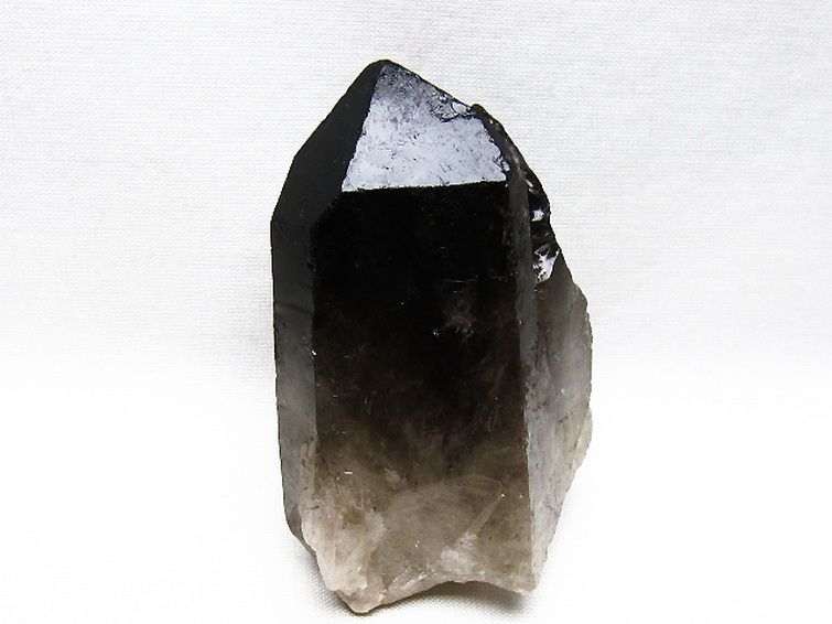 ブラジル産 モリオン 純天然 黒水晶 原石 [t633-2654] 1枚目