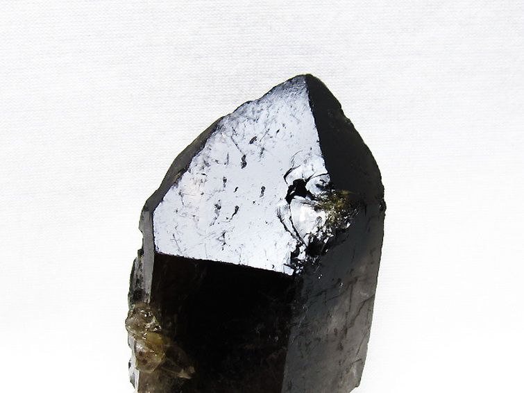 ブラジル産 モリオン 純天然 黒水晶 原石 [t633-2655] 2枚目