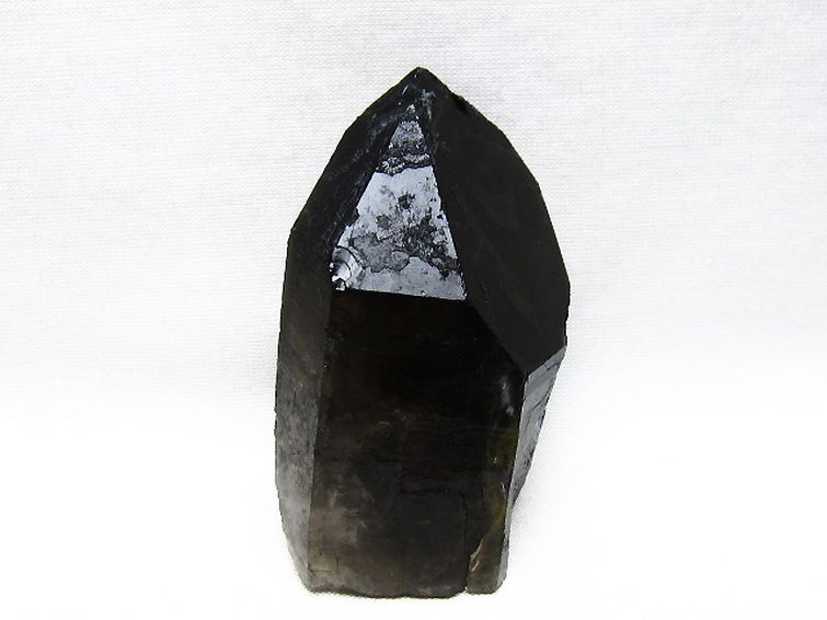 ブラジル産 モリオン 純天然 黒水晶 原石 [t633-2662] 1枚目