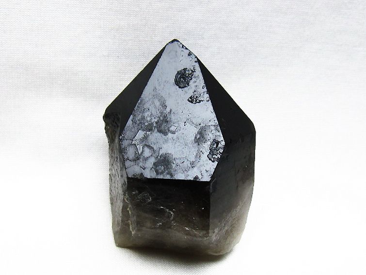 ブラジル産 モリオン 純天然 黒水晶 原石 [t633-2664] 1枚目