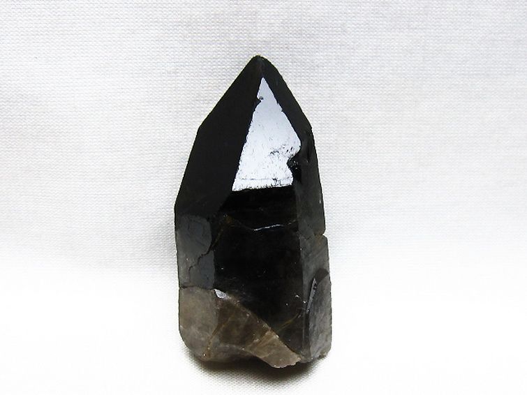 ブラジル産 モリオン 純天然 黒水晶 原石 [t633-2694] 1枚目