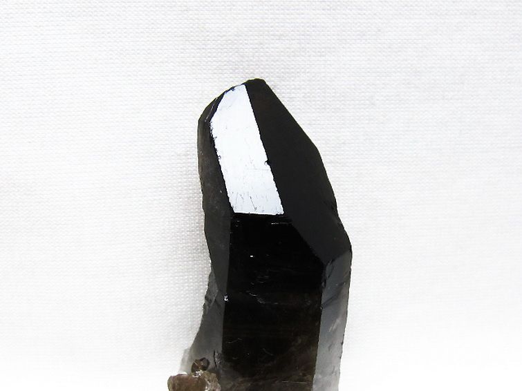 ブラジル産 モリオン 純天然 黒水晶 原石 [t633-2701] 2枚目