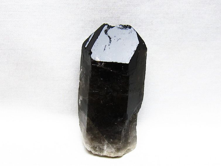 ブラジル産 モリオン 純天然 黒水晶 原石 [t633-2707] 1枚目