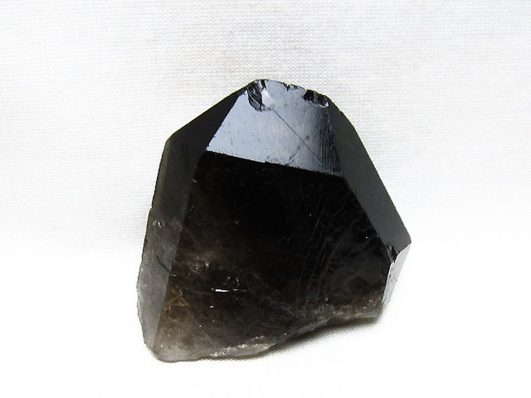 ブラジル産 モリオン 純天然 黒水晶 原石 [t633-2709] 1枚目