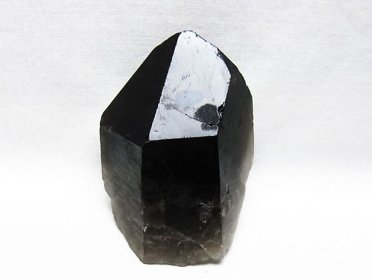 ブラジル産 モリオン 純天然 黒水晶 原石 [t633-2725] 1枚目