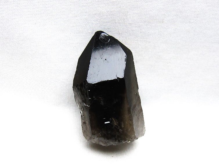 ブラジル産 モリオン 純天然 黒水晶 原石 [t633-2746] 1枚目