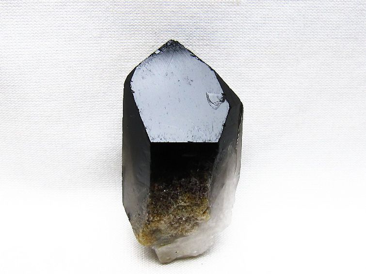ブラジル産 モリオン 純天然 黒水晶 原石 [t633-2752] 1枚目