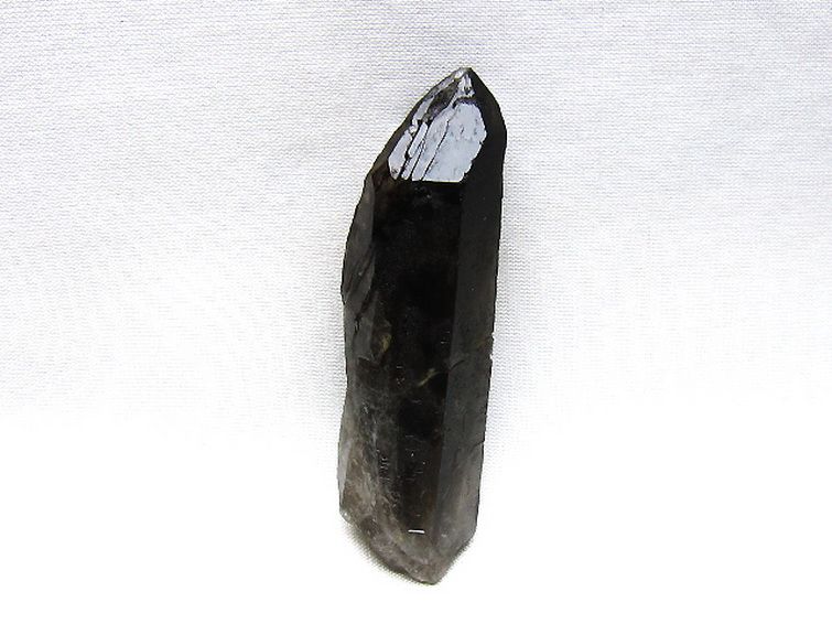 ブラジル産 モリオン 純天然 黒水晶 原石 [t633-2760] 1枚目